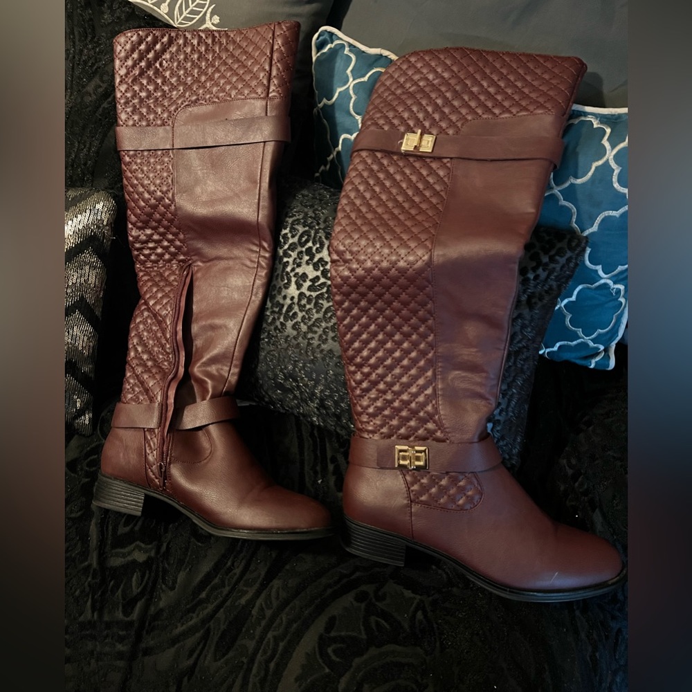 Flat Boots Tirana Bordeaux